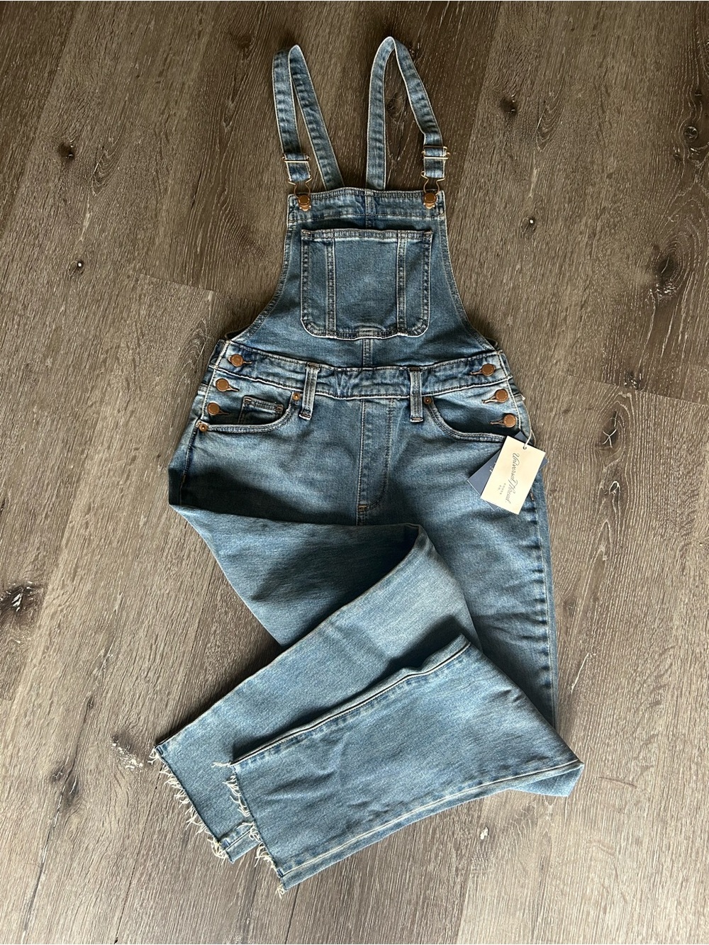 NWT Size 0 Universal Thread Denim Jean Overalls